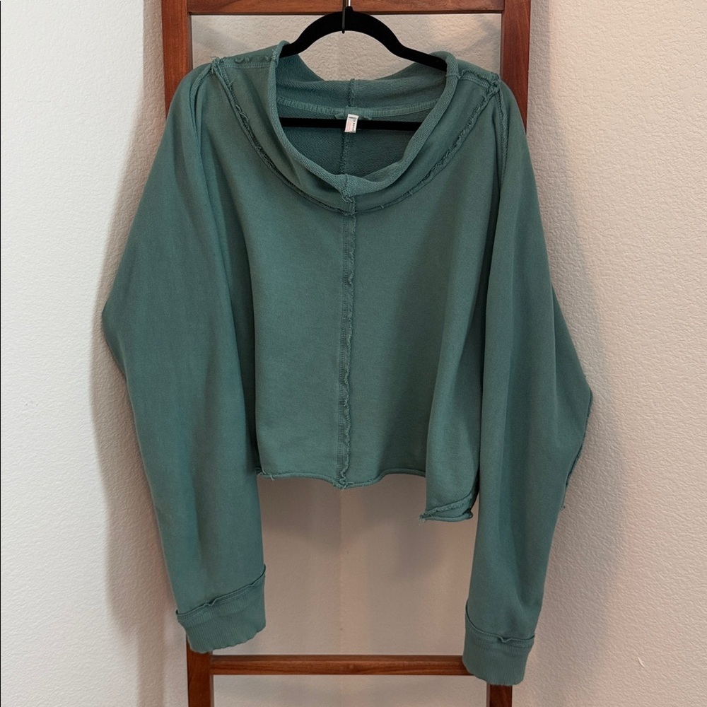 Free People Movement Cool Factor Sweatshirt in Glacial Mist Size Large